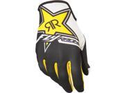 Fly Racing 2015 Kinetic Mesh Rockstar Signature Series Gloves Yellow Black 7