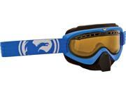 Dragon Alliance MDX Snow Goggles Blue Yellow Lens Medium