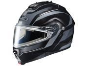 HJC Helmet Motorcycle IS MAX 2 Style Frameless Electric UNI Black Size XXX Large