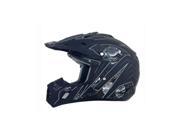 AFX Motorcycle Helmet Peak for FX 17 Gear Flat Black