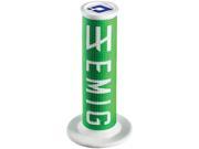 ODI Emig V2 Lock on Grips Lime Green White H34EMNW