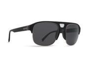 Vonzipper Supernacht Sunglasses Black Satin Gunmetal Gray Lens