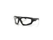 Bobster Eyewear Desperado Sunglasses Black Clear Lens