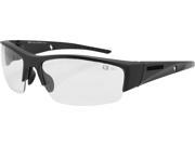 Bobster Eyewear Ryval Sunglasses Black Clear Lens
