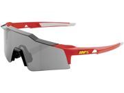 100% Speedcraft SL Sunglasses Red Smoke Lens