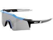 100% Speedcraft SL Sunglasses Cyan Smoke Lens
