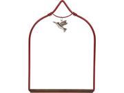 POP S Charmed Hummingbird Swing Red With Dangling Hummingbird Charm