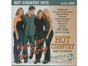 Pocket Songs Karaoke CDG 1620 Hot Country Hits