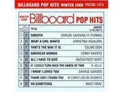 Pocket Songs Karaoke CDG 1474 Billboard Pop Hits Winter 2000