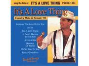 Pocket Songs Karaoke CDG 1454 It s A Love Thing Country Male Female 99