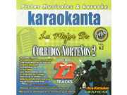 Karaokanta KAR 8062 Corridos Nortenos 2 Lo Mejor de... Spanish CDG