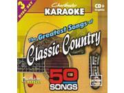 Chartbuster Karaoke CDG CB5006 The Greatest Songs of Classic Country
