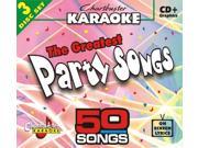 Chartbuster Karaoke CDG CB5010 The Greatest Songs Party Songs