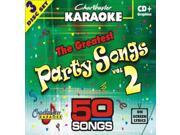 Chartbuster Karaoke CDG CB5011 The Greatest Songs Party Songs Vol. 2