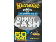 Chartbuster Karaoke CDG CB5050 The Greatest Hits of Johnny Cash