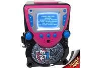 Sakar Monster High CD CDG Karaoke All In One Machine Black Pink