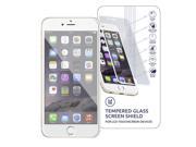 MiniGuard Tempered Glass Screen Protector 2 Pack for iPhone 7 Plus Rounded Corner Ballistic Ultra Clear