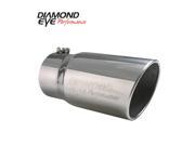 Diamond Eye Performance 4512BRA DE 304 Stainless Steel Logo Exhaust Tip