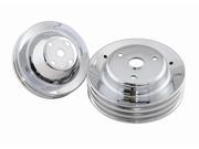 Mr. Gasket Chrome Plated Pulley Set