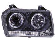 IPCW Projector Headlight CWS 413B2 04 06 Chrysler 300 Black