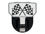 CARR HD Universal Hitch Step Checkered Flag single 183082