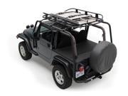 Smittybilt 76715 SRC Roof Rack Mount Cage, 300lb. Rating, 04-06 LJ Black Smittybilt 76715 SRC Roof Rack Mount Cage, 300lb. Rating, 04-06 LJ Black