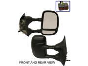FORD F SERIES SUPER DUTY PICKUP 99 07 SIDE MIRROR RIGHT PASSENGER POWER HEATED