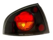IPCW Tail Lamp CWT CE1112BA 00 03 Nissan Sentra Black Red Amber