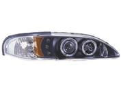 IPCW Projector Headlight CWS 519B2 94 98 Ford Mustang Black