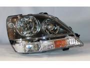 Replacement TYC 20 5807 00 Passenger Side Headlight For 99 00 Lexus RX300