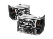 Spyder Auto Jeep Grand Cherokee 93-98 1PC Black Crystal Headlights Spyder Auto Jeep Grand Cherokee 93-98 1PC Black Crystal Headlights