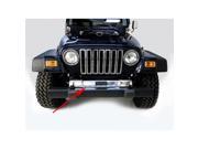 Rugged Ridge 11120.03 Front Frame Cover Stainless Steel 97 06 Jeep Wrangler