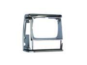 Omix ada This chrome headlight bezel from Omix ADA fits the right side on 84 01 Jeep XJ Cherokees. 12419.12