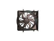 02 07 JEEP LIBERTY 3.7L GAS RADIATOR AND CONDENSER FAN ASSEMBLY