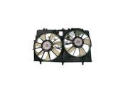 10 13 LEXUS RX350 CANADA BUILT WITHOUT FCM RADIATOR AC CONDENSER FAN ASSEMBLY