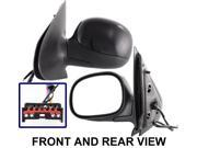 FORD EXPEDITION 97 02 SIDE MIRROR LEFT DRIVER POWER HEATED FOLDING KOOL VUE