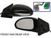 BUICK ENCLAVE 08 12 SIDE MIRROR LEFT DRIVER POWER HEATED POWER FOLDING