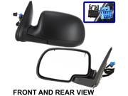 CHEVY AVALANCHE 03 06 SIDE MIRROR LEFT DRIVER Power Turn Signals
