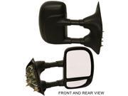 FORD F SERIES SUPER DUTY PICKUP 99 05 SIDE MIRROR RIGHT PASSENGER FOLDING