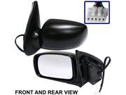 QUEST 99 02 SIDE MIRROR LEFT DRIVER Power Heated Folding