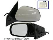 For Nissan MURANO 03 04 SIDE MIRROR LEFT DRIVER Power NS59EL