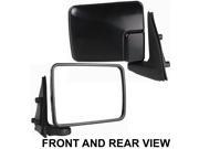 DODGE RAM 50 PICKUP 87 93 SIDE MIRROR RIGHT PASSENGER SAIL MOUNT FOLDING