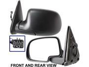 TAHOE 00 06 SIDE MIRROR LEFT DRIVER Power Puddle Lamp Grained Cover