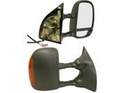 FORD F SERIES SUPER DUTY PICKUP 03 07 SIDE MIRROR RIGHT SIDE POWER HEATED