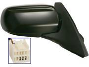 PROTEGE 99 03 SIDE MIRROR RIGHT PASSENGER Power Smooth Painted Cap Folding