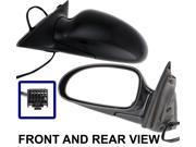 BUICK LE SABRE 00 05 SIDE MIRROR LEFT DRIVER POWER HEATED FOLDING KOOL VUE