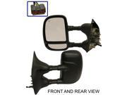 FORD F SERIES SUPER DUTY PICKUP 99 07 SIDE MIRROR LEFT DRIVER POWER HEATED