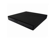 External Portable USB 24x CD ROM Black Drive for Laptop Desktop PC