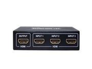 3 HDMI input to 1 HDMI output Audio Video Splitter Switch Switcher HDMI 1.3 1080P for HDTV STB DVD