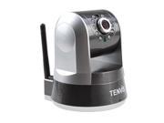 Tenvis IPRobot 3 P2P H.264 Wireless Indoor Camera IR Wi Fi CMOS 5X Digital Zoom 10M Night Vision Black